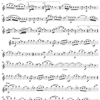 Serenade No. 5 in C Major from "Five Viennese Serenades" - Violin 1
