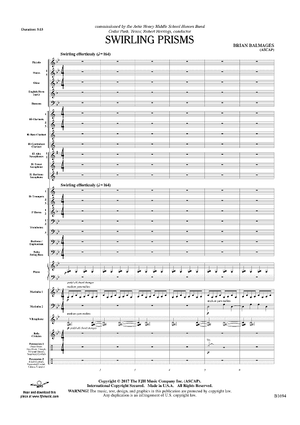 Swirling Prisms - Score