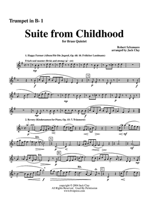 Suite from Childhood - Trumpet 1