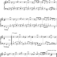 Harpsichord Pieces, Book 1, Suite 2, No.22:  La Voluptueuse Rondeau