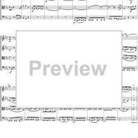 Adagio and Fugue - Score