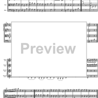 Divertimento No. 2 D Major KV131 - Score