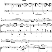 Violin Sonata in E-flat Major, Op. 18, Movement 2: Improvisation - Piano Score