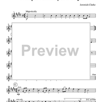 Trumpet Voluntary in D Major - Part 2 Clarinet in Bb