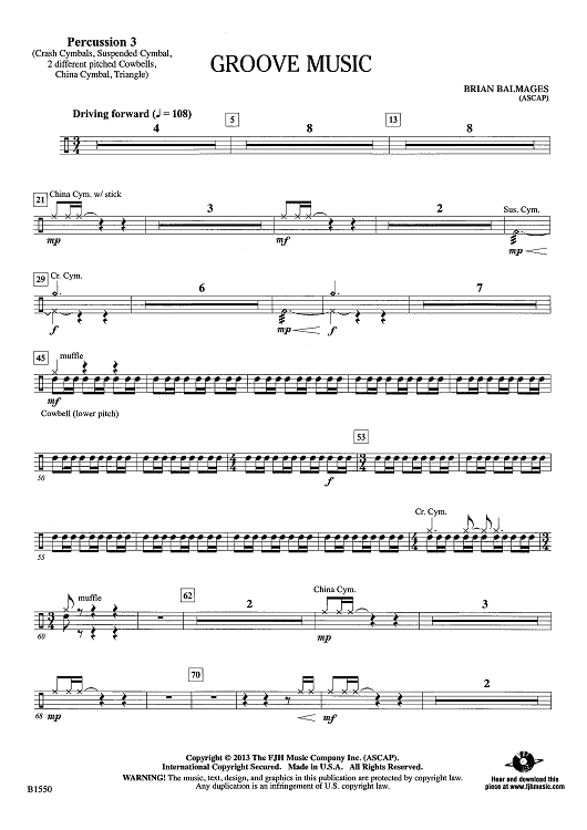 Groove Music - Percussion 3