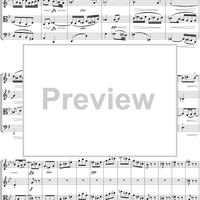 String Quartet No. 10, Movement 2 - Score