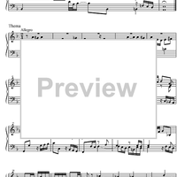 Sonata d minor BWV 964 arr. of violinsonata BWV 1003