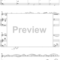 Concertino No. 2 in D Minor - Score