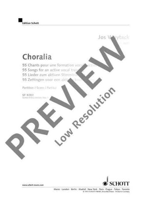 Choralia - Score