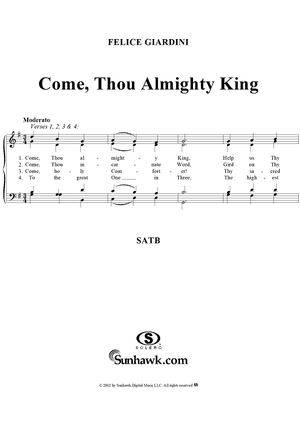 Come, Thou Almighty King