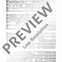 The 116th Psalm - Choral Score