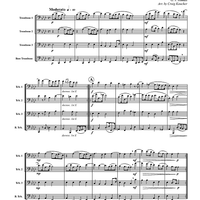 Air from "Water Music Suite No. 1" - Score