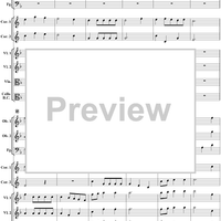 Minuet - No. 7 from "Water Music Suite No. 1 in F" - HWV348 - Score