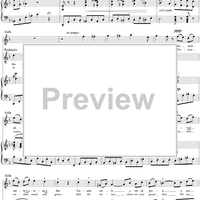 Duet, Scene - Finale III from "Aida", Act 3 - Score