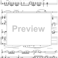 Violin Sonata in E-flat Major, Op. 18, Movement 2: Improvisation - Piano Score