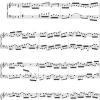 Alternate Allemande to Suite No. 2 for Clavier in E-Flat Major  (BWV 819a)