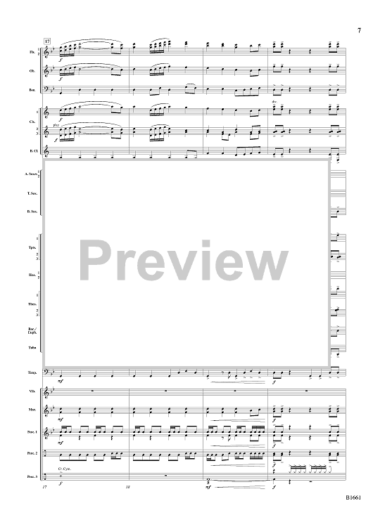 Great Wall: Concert Band Conductor Score & Parts: William Owens