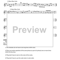 The Blues Scales - Eb Instruments