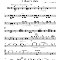 Six More Waltzes for String Trio - Viola