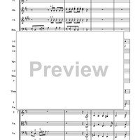 Hallelujah - from "Messiah", HWV 56 (introducing the Chorale "Ein' feste Burg") - Score