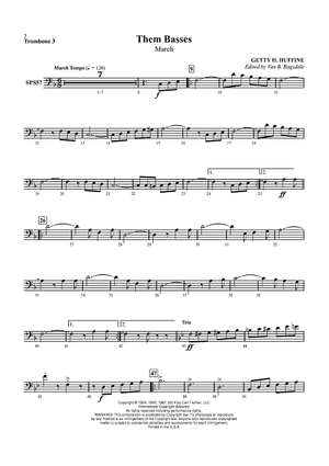 Them Basses - Trombone 3