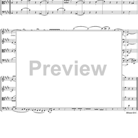 String Quartet No. 18, Movement 2 - Score