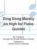 Ding Dong Merrily on High - Five Carol Favorites for Piano Quintet - Viola 2