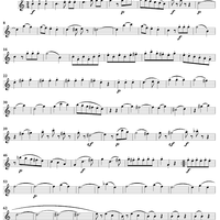 Serenade No. 1 in C Major from "Five Viennese Serenades" - Violin 1