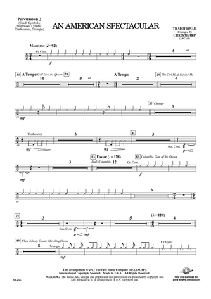 An American Spectacular - Percussion 2