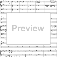 Symphony No. 29 in A Major, Movement 1 - Full Score