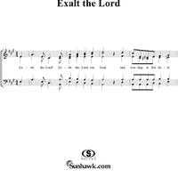 Exalt The Lord