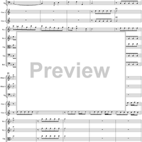 Water Music Suite no. 1 in F major, no. 3: Allegro - Full Score