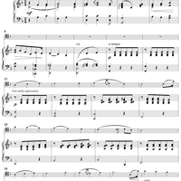 Romance, Op. 5 - Piano Score