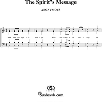 The Spirit's Message