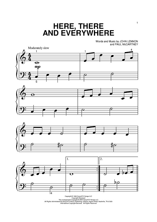 Here, There And Everywhere (song)