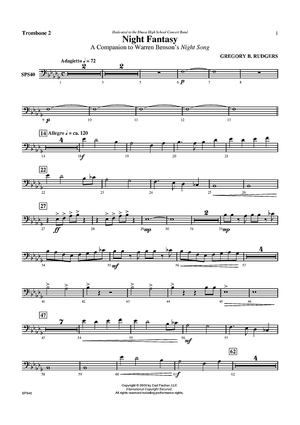 Night Fantasy - Trombone 2