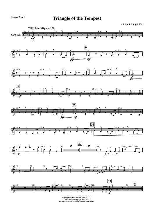 Triangle of the Tempest - Horn 2 in F