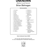 Unknown (Medium Level Version) - Score