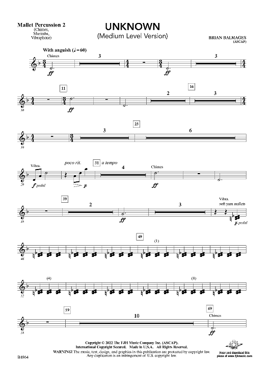 Unknown (Medium Level Version) - Mallet Percussion 2