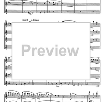 Quattro pezzi (Four Pieces) Op.89 - Score