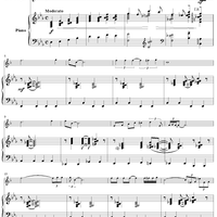 Sweet and Lovely - Piano Score