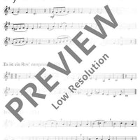 Zu Bethlehem geboren - 2nd Part In Bb (violin Clef): Clarinet, Trumpet...