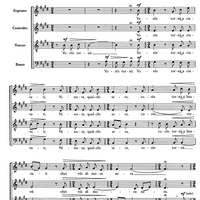 Vorês tornà - Score