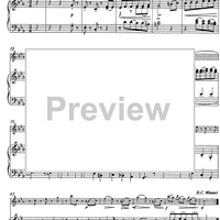 Minuet (from String Quintet Op. 23) - Score