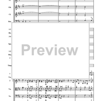 Hallelujah - from "Messiah", HWV 56 (introducing the Chorale "Ein' feste Burg") - Score