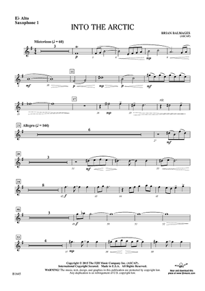 Into the Arctic - Eb Alto Sax 1