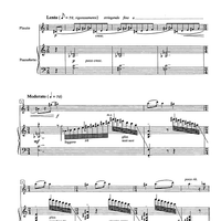 Sonata quasi una rapsodia - Score