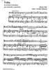 Follia su un'aria di Geminiani - Score