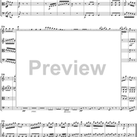 Op. 18, No. 4, Movement 2 - Scherzo - Score