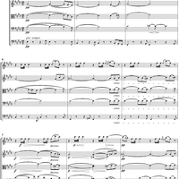 Quintet in C Major, Movement 2 - Score